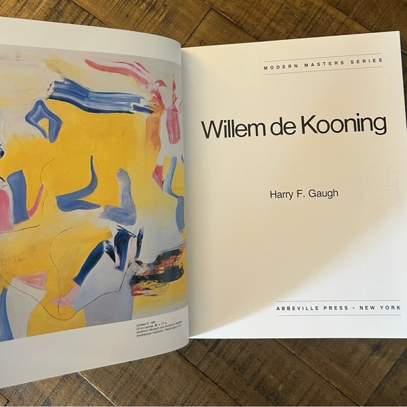 Willem de Kooning Art Book by Abbeville Modern Masters, Second Printing, 1983. - Picture 3 of 11